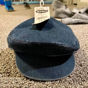 Denim Pageboy Cap